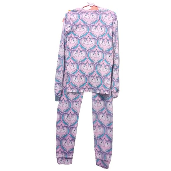The Children's Place Girls Unicorn Print 2-Piece Pajama Set Size 8 - Picture 1 of 5